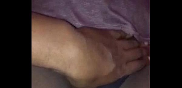  Fingering that wet pussy before I fuck it